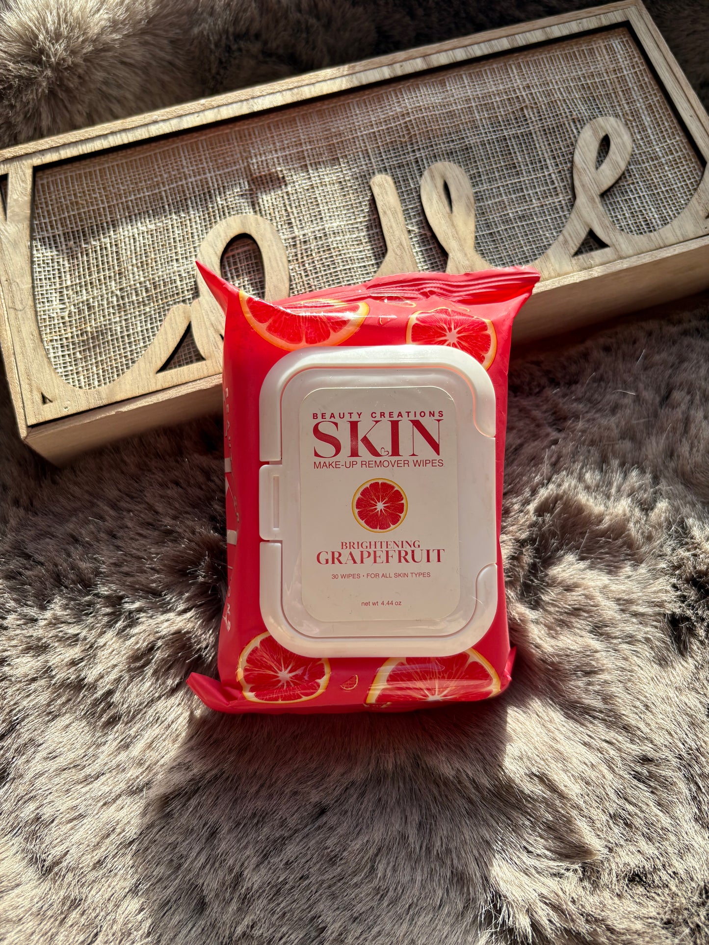 Lingettes démaquillantes pamplemousse